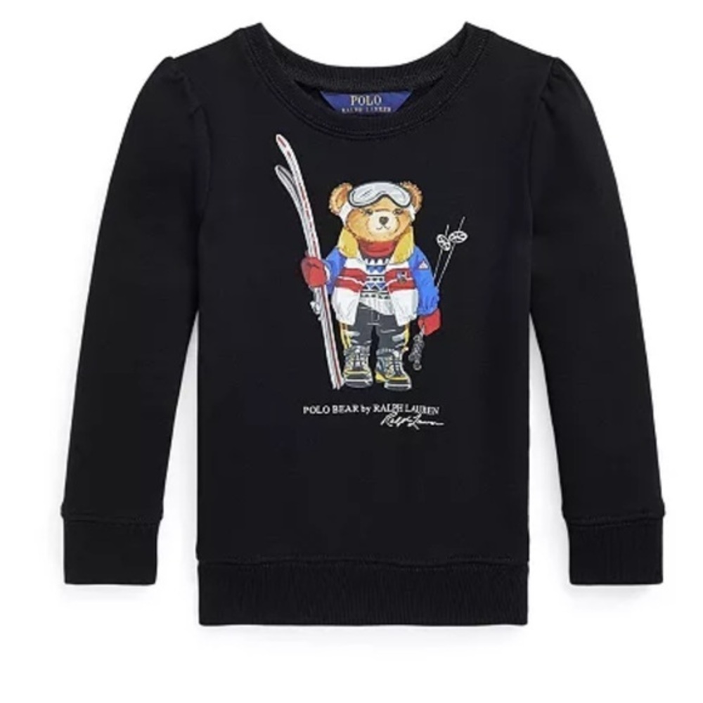 Polo Bear Ski Fleece Sweatshirt